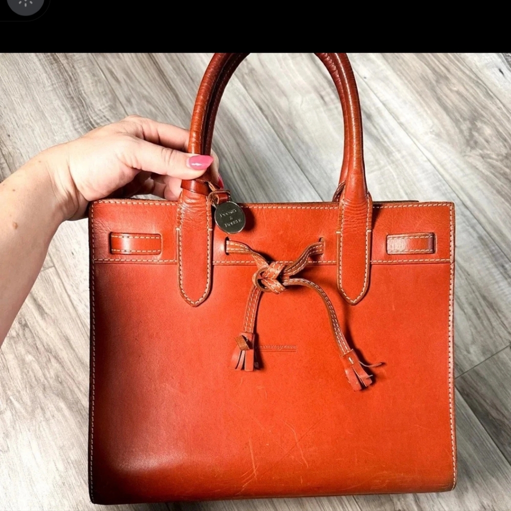 Dooney & Bourke Alto Mini Tassel Purse In Saddle